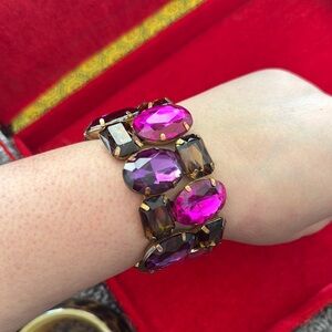 Elegant Multicolor Gemstone Bracelet